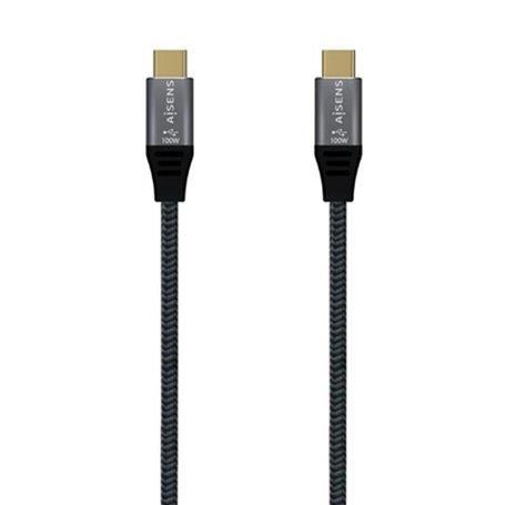 Câble USB C Aisens A107-0670 0,6 m Gris