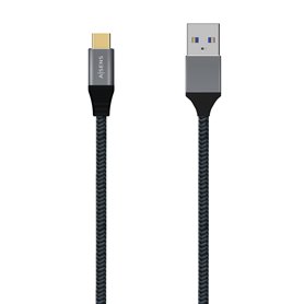 Câble USB A vers USB C Aisens A107-0632 1,5 m Gris