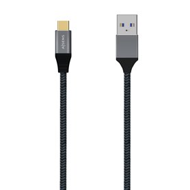 Câble USB A vers USB C Aisens A107-0633 2 m Gris