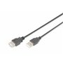 Câble USB 2.0 Digitus AK-300202-030-S Noir