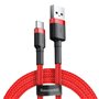 Câble USB A vers USB C Baseus Cafule Rouge 24 2 m