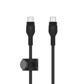 Câble USB C Belkin BOOSTCHARGE PRO Flex Noir 3 m