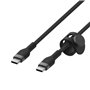 Câble USB C Belkin BOOSTCHARGE PRO Flex Noir 3 m