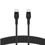 Câble USB C Belkin BOOSTCHARGE PRO Flex Noir 3 m