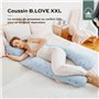 BABYMOOV B. Love coussin XXL. pour un sommeil réparateur. wind blue
