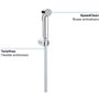 GROHE Ensemble de douche 1 jet avec support mural Vitalio Trigger Spra