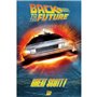 Back To The Future Great Scott Unisexe Poster multicolore