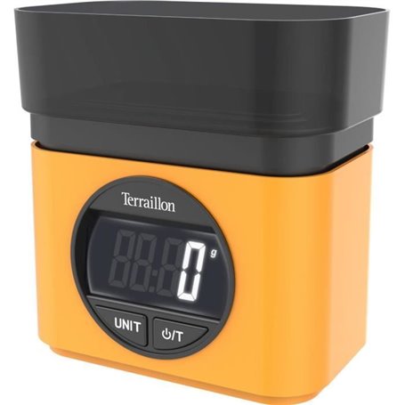 Terraillon Balance de cuisine électronique 5kg - 1g jaune - 15202