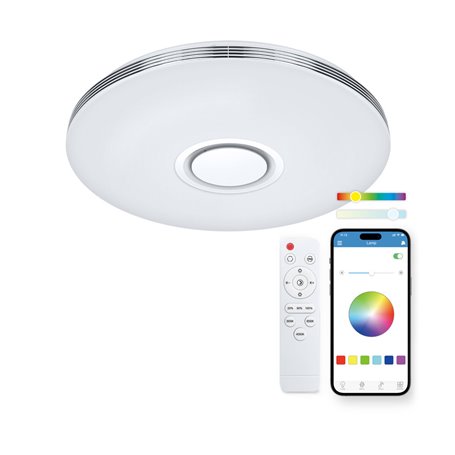 LED plafond KSIX Aura 66,4 w 3000k - 6500k 7200 lm 49 x 7,5 cm