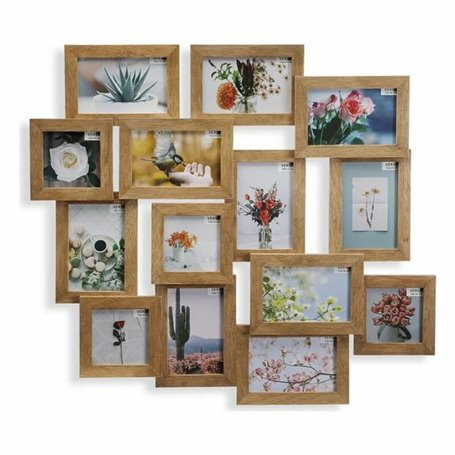 Cadre Photos Versa VS-22130024 Multiple Bois (2,5 x 65 x 58,5 cm) (65 