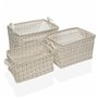 Set de basket Versa Camy Polyester Textile 3 Pièces (25 x 22 x 35 cm)