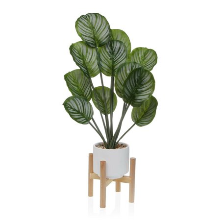 Plante décorative Versa Bois Métal Céramique polystyrène Plastique 33 