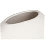 Vase Rond Blanc Céramique 40 x 34,5 x 16 cm (2 Unités)