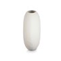 Vase Rond Blanc Céramique 40 x 34,5 x 16 cm (2 Unités)