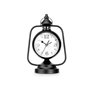 Horloge de table Lampe Noir Métal 17 x 25 x 11,3 cm (4 Unités)