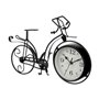 Horloge de table Bicyclette Noir Métal 33 x 22,5 x 4,2 cm (4 Unités)