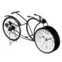Horloge de table Bicyclette Noir Métal 40 x 19,5 x 7 cm (4 Unités)