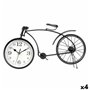 Horloge de table Bicyclette Noir Métal 38 x 20 x 4 cm (4 Unités)