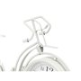 Horloge de table Bicyclette Blanc Métal 33 x 22,5 x 4,2 cm (4 Unités)