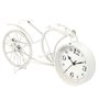 Horloge de table Bicyclette Blanc Métal 40 x 19,5 x 7 cm (4 Unités)