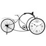 Horloge de table Bicyclette Noir Métal 95 x 50 x 12 cm