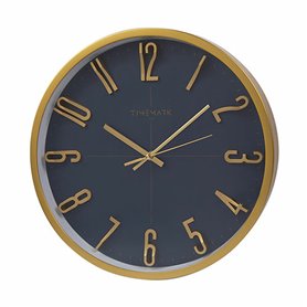 Horloge Murale Timemark Bleu Ø 34 cm