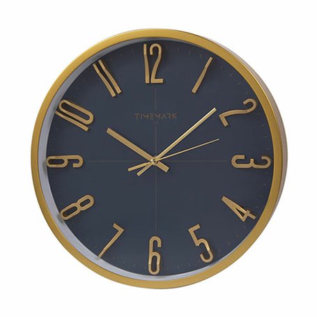 Horloge Murale Timemark Bleu Ø 34 cm