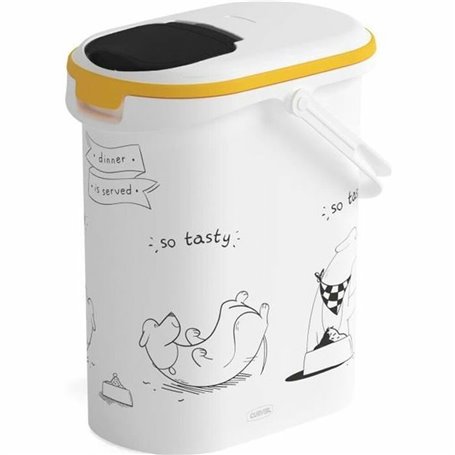 Boîte de nourriture pour animaux Curver 794092 Blanc Plastique 4 Kg 10