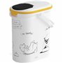 Boîte de nourriture pour animaux Curver 794092 Blanc Plastique 4 Kg 10