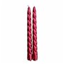 Chandelles Magic Lights Décorative Rouge Ø 2 x 24 cm