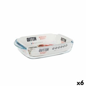 Plat de Four Quttin   verre Rectangulaire 950 ml 22,8 x 14,9 x 4,5 cm 