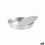 Moule amovible VR Rond Aluminium 31 x 31 x 4 cm (6 Unités)