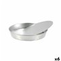 Moule amovible VR Rond Aluminium 33 x 33 x 4,5 cm (6 Unités)