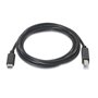 Câble USB C vers USB B Aisens A107-0054 2 m Noir