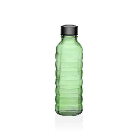Bouteille Versa 500 ml Vert verre Aluminium 7 x 22,7 x 7 cm