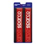 Coussinets de ceinture de sécurité Sparco SPC1208RD Rouge (2 Unités)