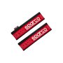 Coussinets de ceinture de sécurité Sparco SPC1208RD Rouge (2 Unités)