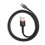 Câble USB vers micro USB Baseus Cafule Noir Rouge 2 m