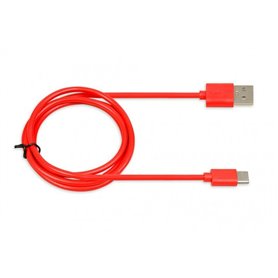 Câble USB A vers USB C Ibox IKUMTCR Rouge 1 m