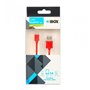 Câble USB A vers USB C Ibox IKUMTCR Rouge 1 m