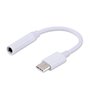 Adaptateur USB C vers Jack 3.5 mm Savio AK-35 Blanc 0,12 m