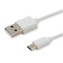 Câble USB vers micro USB Savio CL-123 Blanc 1 m