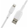 Câble USB vers Lightning Belkin CAA002BT0MWH Blanc 15 cm