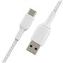 Câble USB-C vers USB Belkin CAB002BT3MWH Blanc 3 m