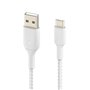 Câble USB-C vers USB Belkin CAB002BT3MWH Blanc 3 m