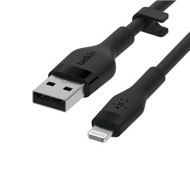 Câble USB vers Lightning Belkin CAA008BT3MBK Noir 3 m