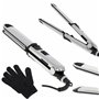 Lisseur à cheveux Adler CR 2320 Noir Argenté Acier 500 W 55 W