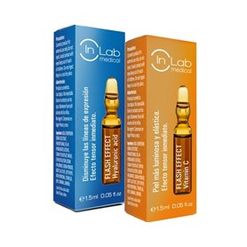 Ampoules Inlab Flash Effect Duo Acide Hyaluronique Vitamine C (2 x 1,5