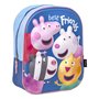 Sac à dos enfant 3D Peppa Pig Bleu 25 x 33 x 10 cm