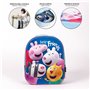 Sac à dos enfant 3D Peppa Pig Bleu 25 x 33 x 10 cm